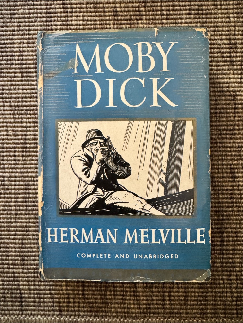 VINTAGE BOOK - Moby Dick by Herman Melville